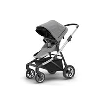 Carrinho de bebe shine melange grey/aluminio - thule
