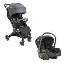 Carrinho de Bebê Sprint II com Bebê Conforto kiddo