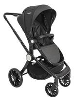 Carrinho De Bebê Sunny E Moisés Melange Preto - Kiddo