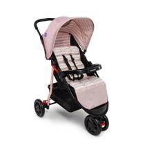 Carrinho de Bebê Toffy Rosa Listras- Cosco Kids