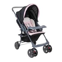 Carrinho de bebê Topázio para passeio reclinável com 5 posições, cabo reversível Kids Baby Hércules