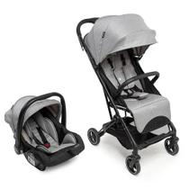 Carrinho de Bebê Travel System Duo Nino 0-15kg Cinza Infanti Carrinho de Bebê Travel System Duo Nino 0-15kg Cinza Infanti