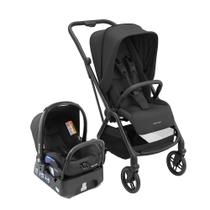 Carrinho de Bebê Travel System Leona² Trio Maxi Cosi Black