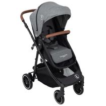 Carrinho De Bebê Travel System Premium Baby TS Aria Cinza Black Com Base 3 Em 1 Carrinho De Bebê Travel System Premium Baby TS Aria Cinza Black Com Base 3 Em 1