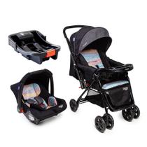 Carrinho de Bebê Travel System Reverse Trio Preto Cosco Kids