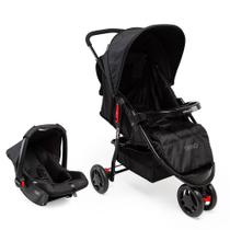 Carrinho de Bebê Travel System Trino 0-15kg Preto Infanti Carrinho de Bebê Travel System Trino 0-15kg Preto Infanti