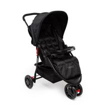 Carrinho de Bebê Trino 3 Rodas 0-15kg Preto Infanti Carrinho de Bebê Trino 3 Rodas 0-15kg Preto Infanti
