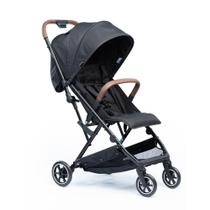 Carrinho de Bebê Ultracompacto Mini INK ABC Design com Bolsa Brielle Black KikkaBoo