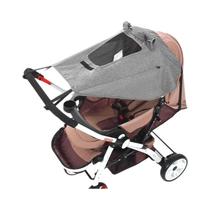Carrinho de Bebê Universal com Proteção UV e Dossel - Capa para Assento de Carro