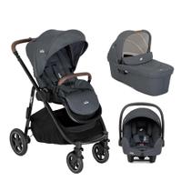 Carrinho de Bebê Versatrax E Travel System TRIO Preto Moon Light Joie Carrinho de Bebê Versatrax E Travel System TRIO Preto Moon Light Joie