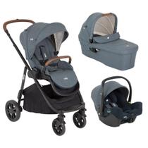 Carrinho de bebê VersatraxE com moisés e bebê conforto Joie Carrinho de bebê VersatraxE com moisés e bebê conforto Joie