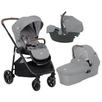 Carrinho de bebê VersatraxE com moisés e bebê conforto Joie Carrinho de bebê VersatraxE com moisés e bebê conforto Joie