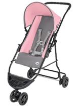 Carrinho De Bebê Yano Rosa (Até 15 Kg) - Tutti Baby