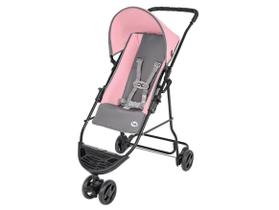 Carrinho De Bebe Yano Rosa Até 15Kg - Tutti Baby