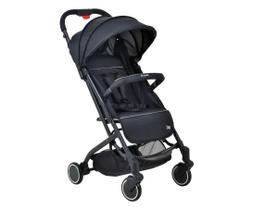 Carrinho de Bebê ZAP Para Passeios Com Capota Regulável Burigotto Preto