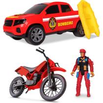 Carrinho de Bombeiro KIT Resgate