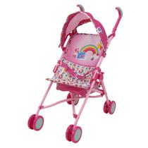 Carrinho de boneca Baby Alive Pink & Rainbow para bonecas de até 24 anos