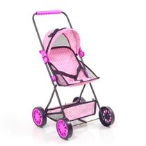 Carrinho De Boneca Baby Sag Luxo Reborn Estiloso