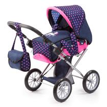 Carrinho de Boneca Bayer Design City Star Poás Azul/Rosa Carrinho de Boneca Bayer Design City Star Poás Azul/Rosa