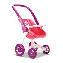 Carrinho De Boneca Bebê 2 Em 1 Passeio Infantil Confort Baby - Samba Toys