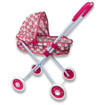 Carrinho De Boneca Bebe e Berço Brinquedo Infantil - Castela Carrinho De Boneca Bebe e Berço Brinquedo Infantil - Castela