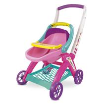 Carrinho De Boneca Bebe Reborn Com Bebê Conforto Resistente Maral