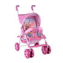 Carrinho de boneca cupcake luxo - Baby Hercules