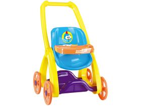 Carrinho de Boneca Galinha Pintadinha Azul