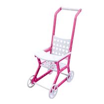 Carrinho de Boneca Infantil Estilo Bebê Conforto com Rodinhas