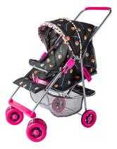 Carrinho De Boneca Milano Luxo Reborn Brinquedos Oliveira