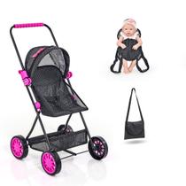 Carrinho De Boneca Veneza Baby Sag Menina Reborn Alive