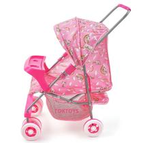 Carrinho de bonecas milano reborn alive com bandeja oliveira