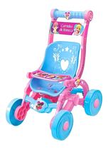 Carrinho De Bonecas ROSA Infantil de Passeio Menina Original 60cm