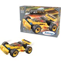 Carrinho de Brinquedo Blocos de Montar Corrida Maluca Sem Limites 59 Peças - 0623.2 Carrinho de Brinquedo Blocos de Montar Corrida Maluca Sem Limites 59 Peças - 0623.2