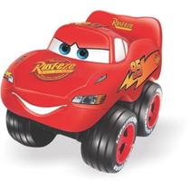 Carrinho de Brinquedo Cars Mcqueen Fofomóvel de Vinil com Rodas Livres Carrinho de Brinquedo Cars Mcqueen Fofomóvel de Vinil com Rodas Livres