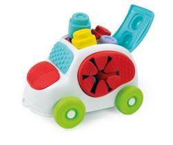 Carrinho de Brinquedo Clementoni Soft Clemmy Blocos Sensoriais Multicolorido Carrinho de Brinquedo Clementoni Soft Clemmy Blocos Sensoriais Multicolorido