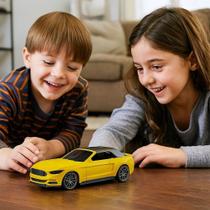 Carrinho de Brinquedo Conversível Veiculo Menino Esportivo Capô Aberto Rodas Presente Criança