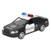 Carrinho De Brinquedo De Polícia Com Som E Luzes BBR Toys