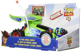 Carrinho de Brinquedo Disney Toy Story 4 RC Buggy com Rodas Livres