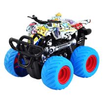Carrinho de Brinquedo e Fricção Quadriciclo Cross - DM Toys