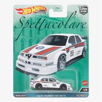 Carrinho de Brinquedo Hot Wheels Alfa Romeo 155 V6 Ti Branco Carrinho de Brinquedo Hot Wheels Alfa Romeo 155 V6 Ti Branco