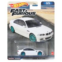 Carrinho de Brinquedo Hot Wheels BMW M3 E46 Velozes e Furiosos Carrinho de Brinquedo Hot Wheels BMW M3 E46 Velozes e Furiosos