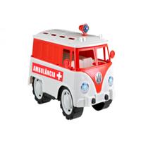Carrinho de Brinquedo - Kombica Ambulância - Kendy Brinquedos