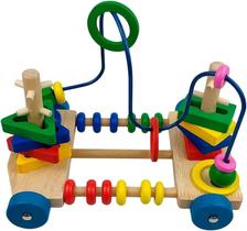 Carrinho de brinquedo Montanha Russa Didático para Aprendizado