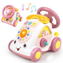 Carrinho de Brinquedo Musical Interativo para Engatinhar Love&Mini Carrinho de Brinquedo Musical Interativo para Engatinhar Love&Mini