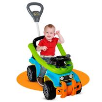 Carrinho de Brinquedo para Passeio Jip Jip Andador Infantil Empurrador Quadriciclo Bebê Criança Menino Menina Dia das Crianças