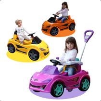 Carrinho de Brinquedo Passeio MC Laram Andador Infantil Empurrador Quadriciclo Bebê Menino Menina Carrinho de Brinquedo Passeio MC Laram Andador Infantil Empurrador Quadriciclo Bebê Menino Menina