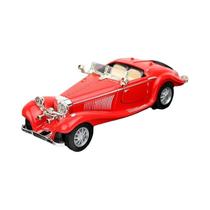 Carrinho de Brinquedo Retro Vintage - Modelo de Carro de Liga Diecast para Meninos