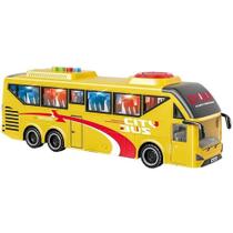 Carrinho de Brinquedo Travel Driver Bus Lúdico Amarelo Cardoso Toys Carrinho de Brinquedo Travel Driver Bus Lúdico Amarelo Cardoso Toys