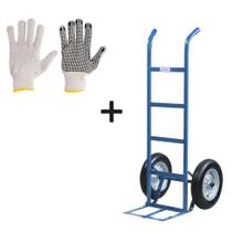 Carrinho de Carga Armazém 250Kg Reforçado Metalosa Com Luva de Malha Uso Geral Vonder Carrinho de Carga Armazém 250Kg Reforçado Metalosa Com Luva de Malha Uso Geral Vonder